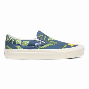 Damske Slip On Tenisky Vans Anaheim Factory Classic 98 DX Námornícka Modrá VA36RMNFL